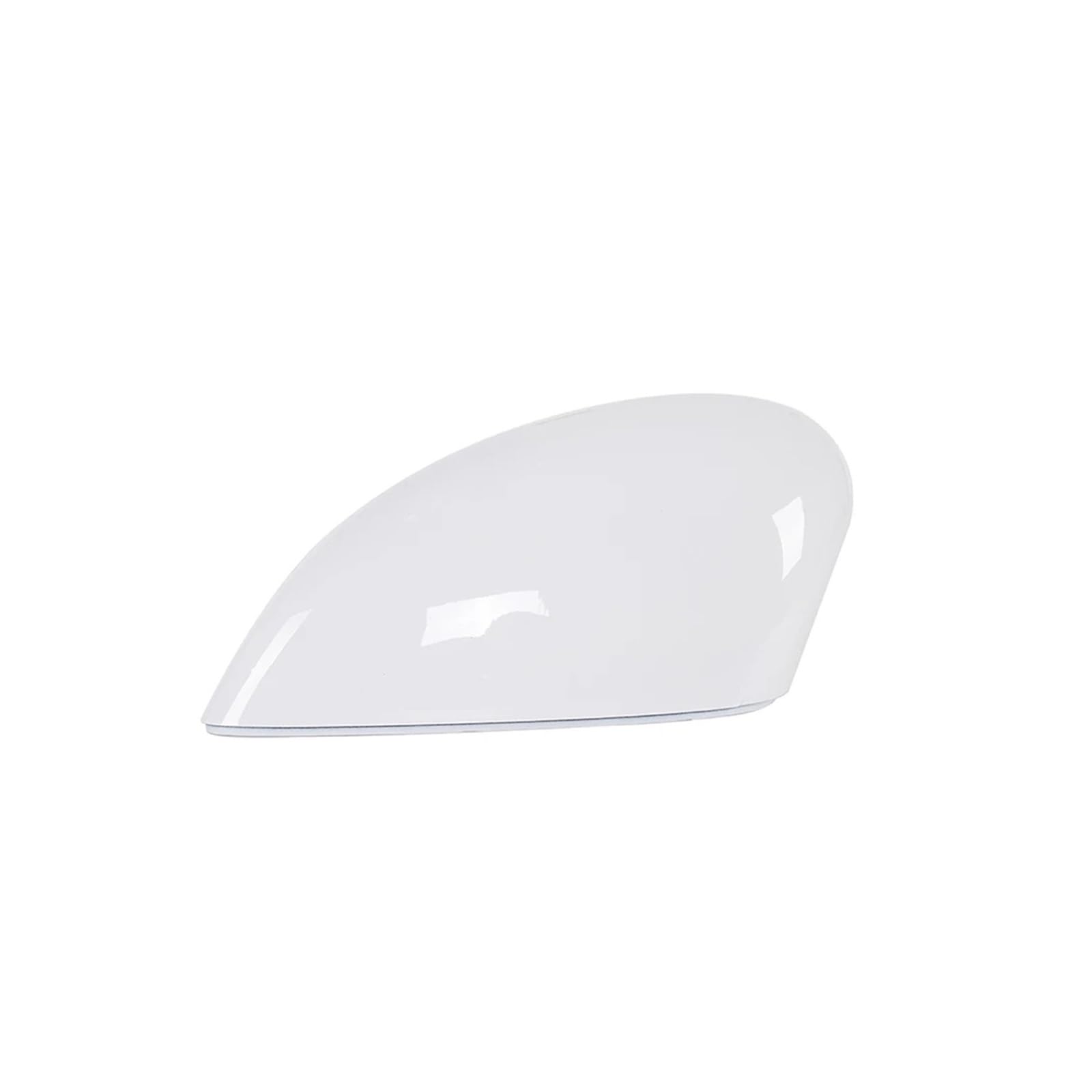Rückspiegel Abdeckung Für Fiesta MK7 2009-2017 Auto Rückspiegel Abdeckung 6 Farbe Seite Flügel Dekor Kappe Spiegelkappe(Glossy White Left) von EVEKHAHHRB