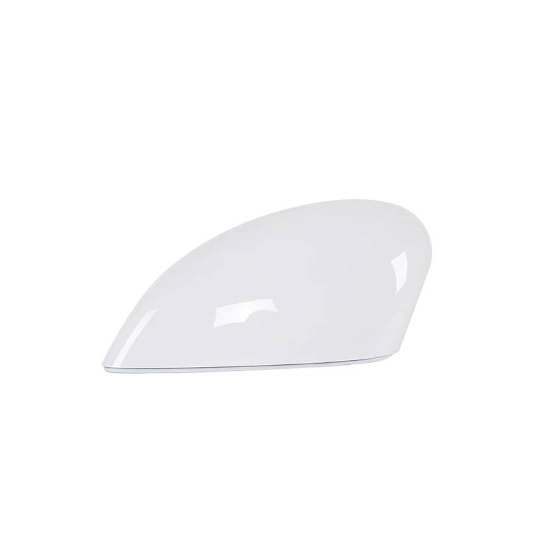 Rückspiegel Abdeckung Für Fiesta MK7 2009-2017 Auto Rückspiegel Abdeckung 6 Farbe Seite Flügel Dekor Kappe Spiegelkappe(Glossy White Left) von EVEKHAHHRB