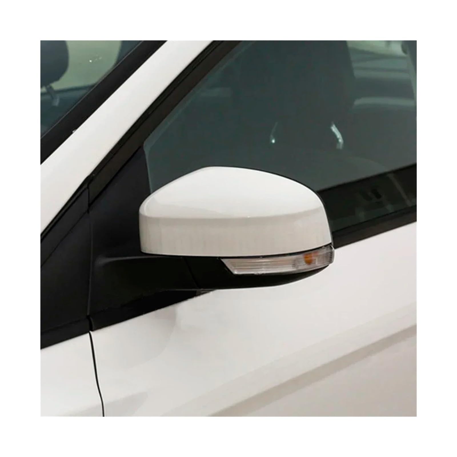 Rückspiegel Abdeckung Für Focus MK3 2013 2014 2015 2016 2017 2018 Auto Rückspiegel Abdeckung Spiegelkappe(White Left) von EVEKHAHHRB