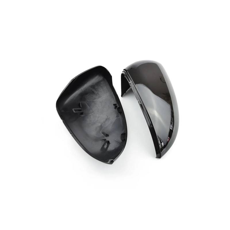 Rückspiegel Abdeckung Für Golf 7 MK7 MK7.5 Für GTI Für R Für GTE Rückspiegelabdeckung Seitenflügel Rückspiegelgehäuse Spiegelkappe(Bright Black) von EVEKHAHHRB