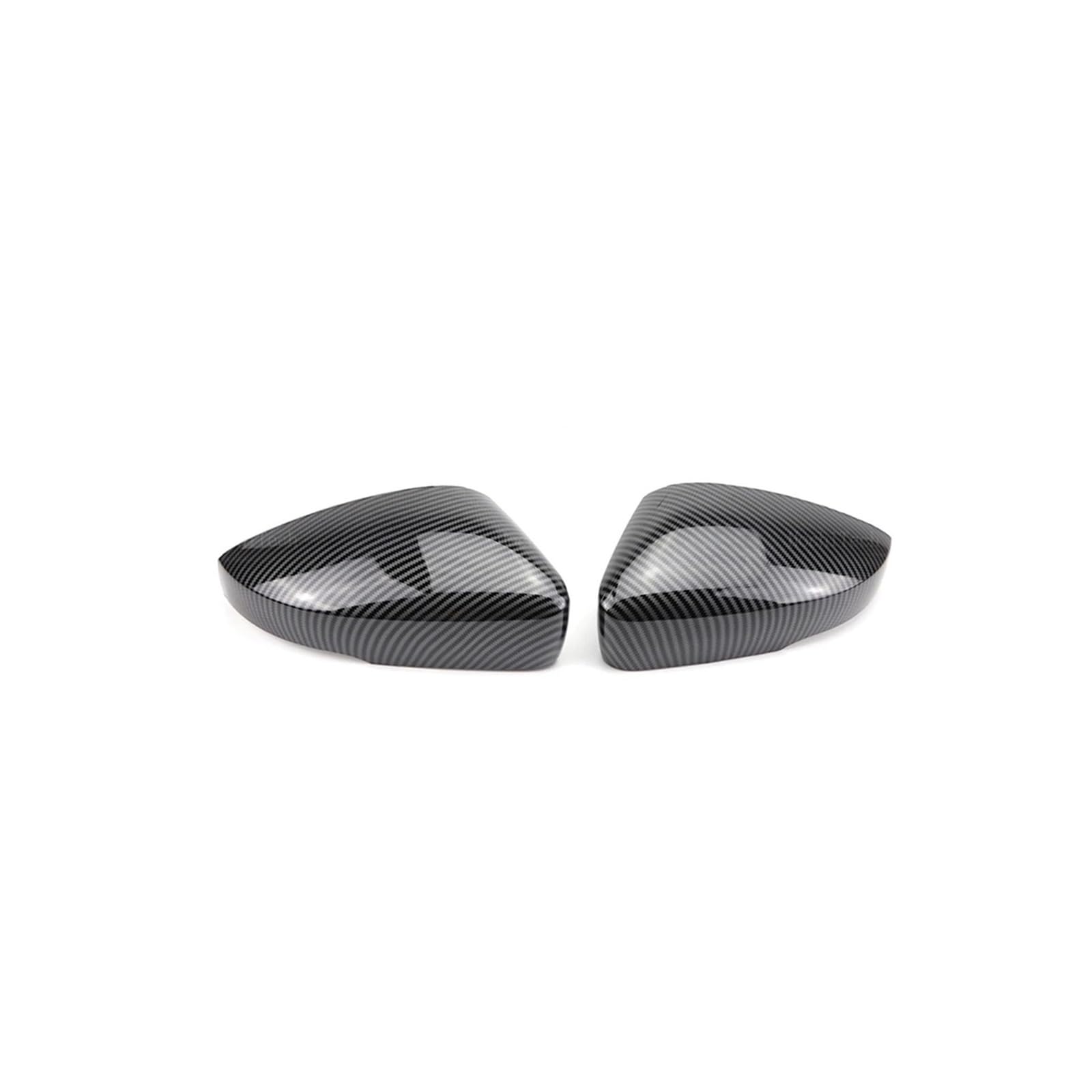 Rückspiegel Abdeckung Für Polo MK5 5 6R 6C 2009-2017 Auto Rückspiegel Seitenspiegel Abdeckkappen Spiegelkappe(Carbon Fiber Look) von EVEKHAHHRB