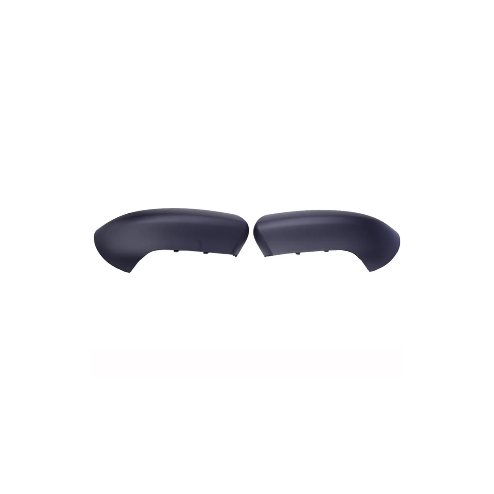 Rückspiegel Abdeckung Für Qashqai J10 2007-2014 Auto Rückspiegel Abdeckungen ABS Glanz Schwarz Hinten Spiegelkappe(Matte Black) von EVEKHAHHRB