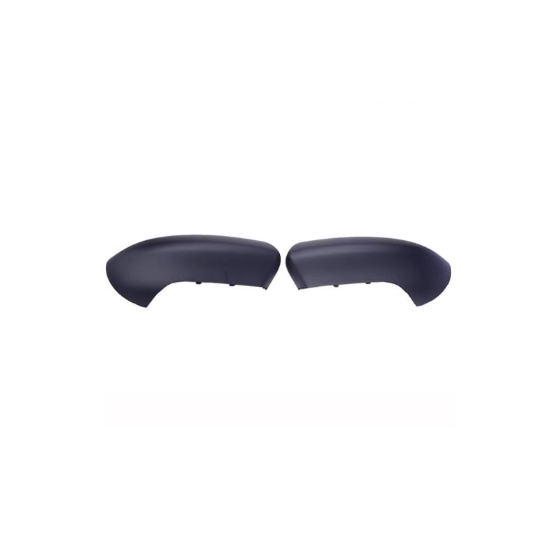Rückspiegel Abdeckung Für Qashqai J10 2007-2014 Auto Rückspiegel Abdeckungen ABS Glanz Schwarz Hinten Spiegelkappe(Matte Black) von EVEKHAHHRB
