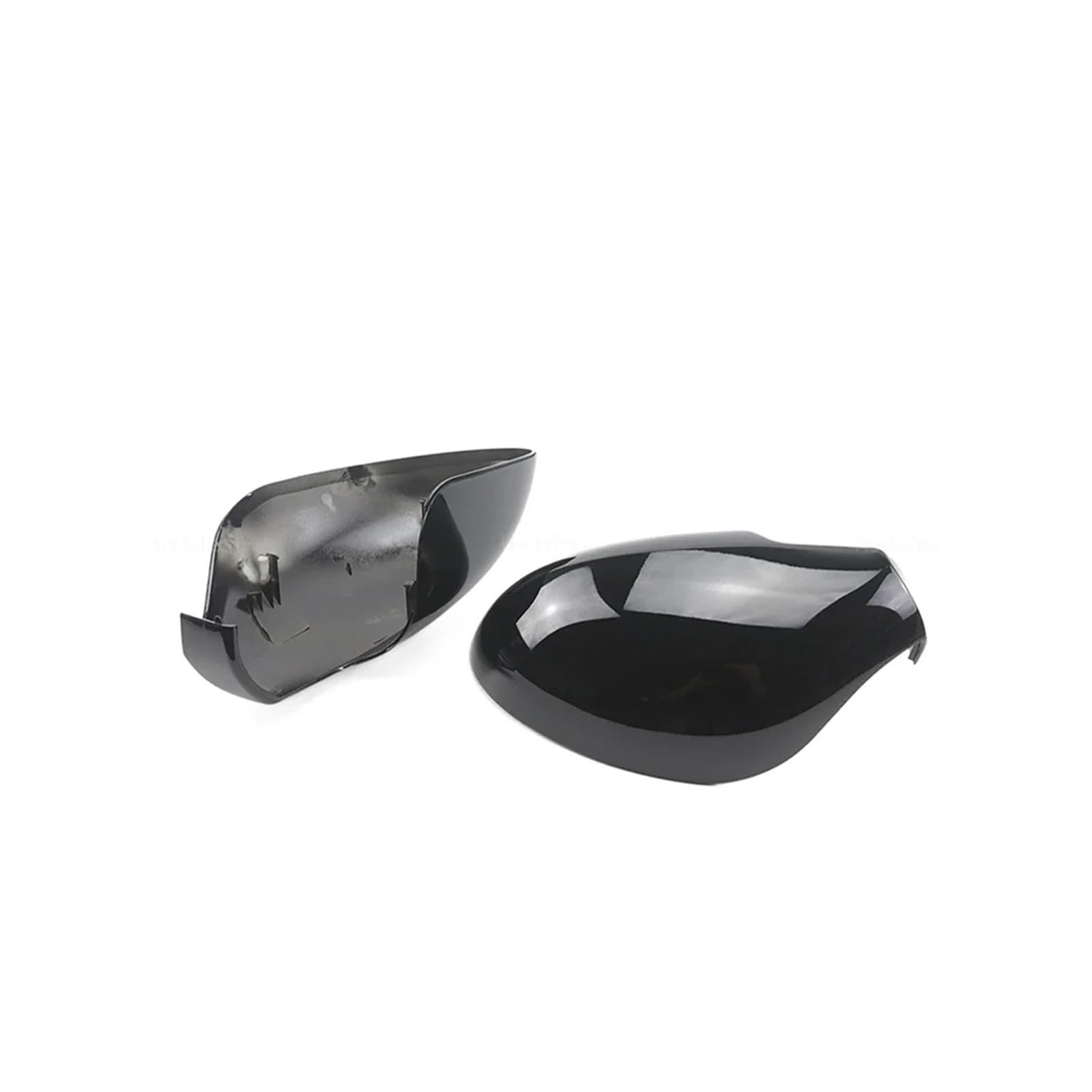 Rückspiegel Abdeckung Für Seat Für Ibiza MK3 6L 2002-2008 Auto Rückansicht Tür Flügel Seite Spiegel Abdeckung Kappen Carbon Faser Spiegelkappe(Black) von EVEKHAHHRB