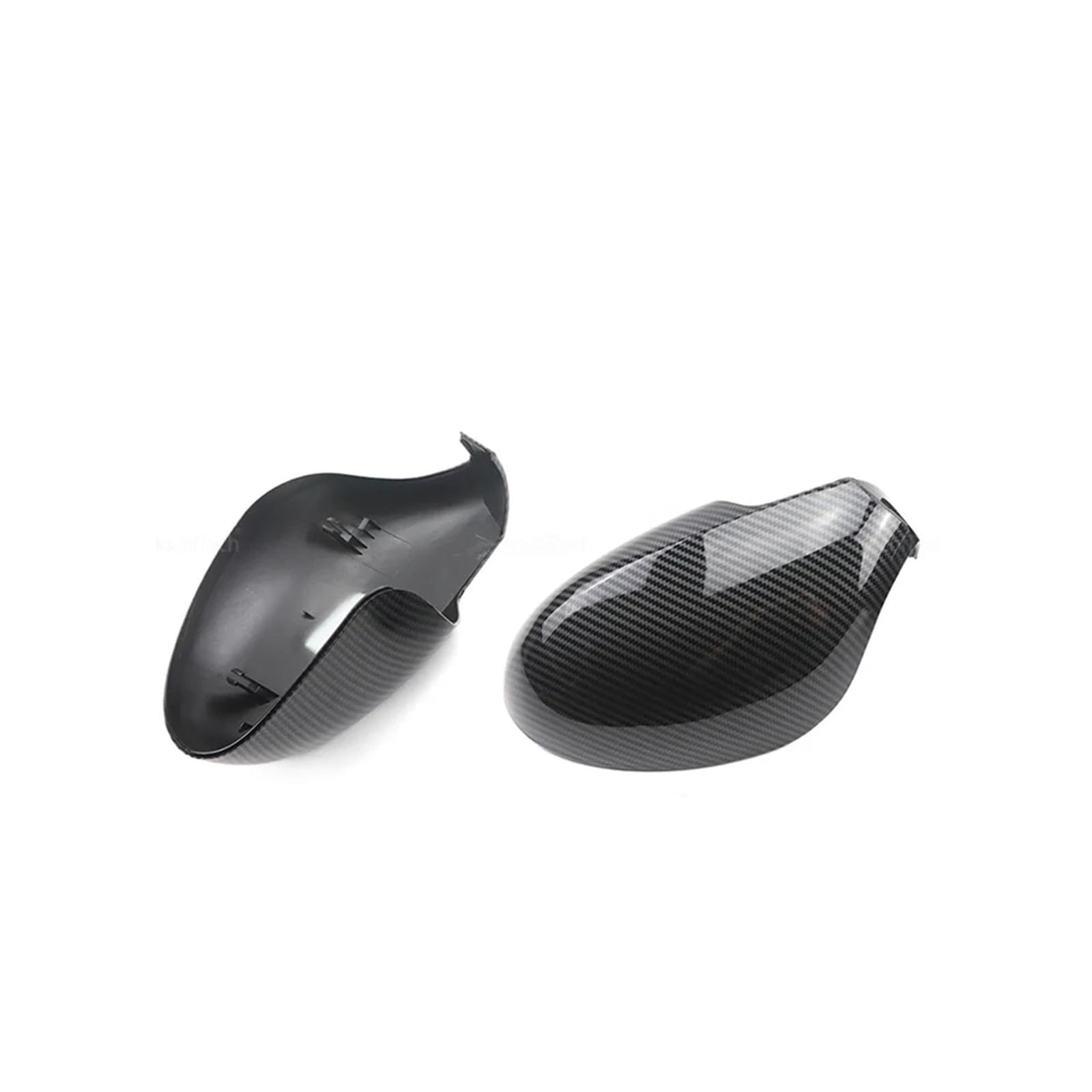 Rückspiegel Abdeckung Für Seat Für Ibiza MK3 6L 2002-2008 Auto Rückansicht Tür Flügel Seite Spiegel Abdeckung Kappen Carbon Faser Spiegelkappe(Carbon Fiber Look) von EVEKHAHHRB