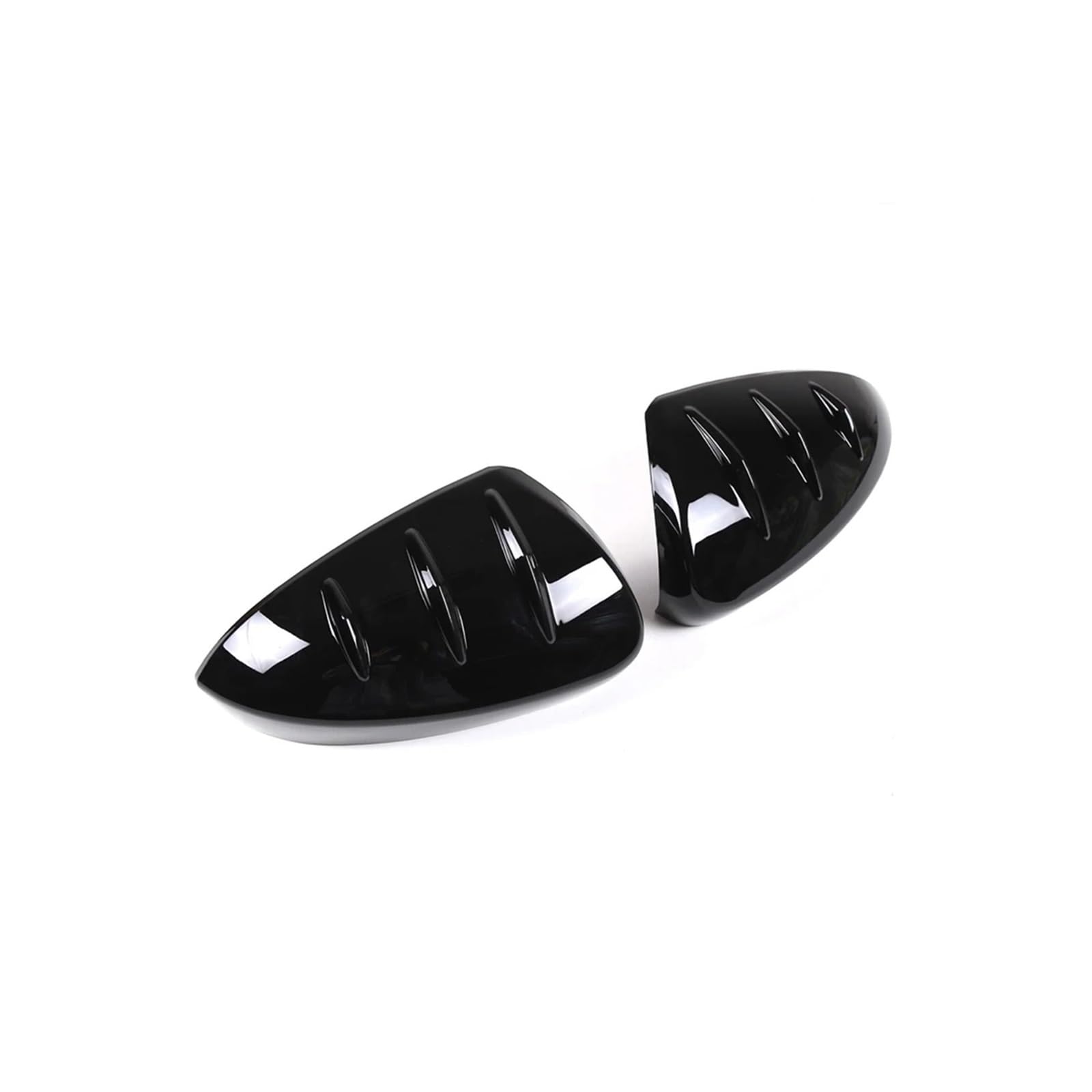 Rückspiegel Abdeckung Für Yaris Für Cross 2023 2024 ABS Schwarz Carbon Fiber Rückspiegel Abdeckung Kappe Auto Außen LHD Spiegelkappe(Style B) von EVEKHAHHRB