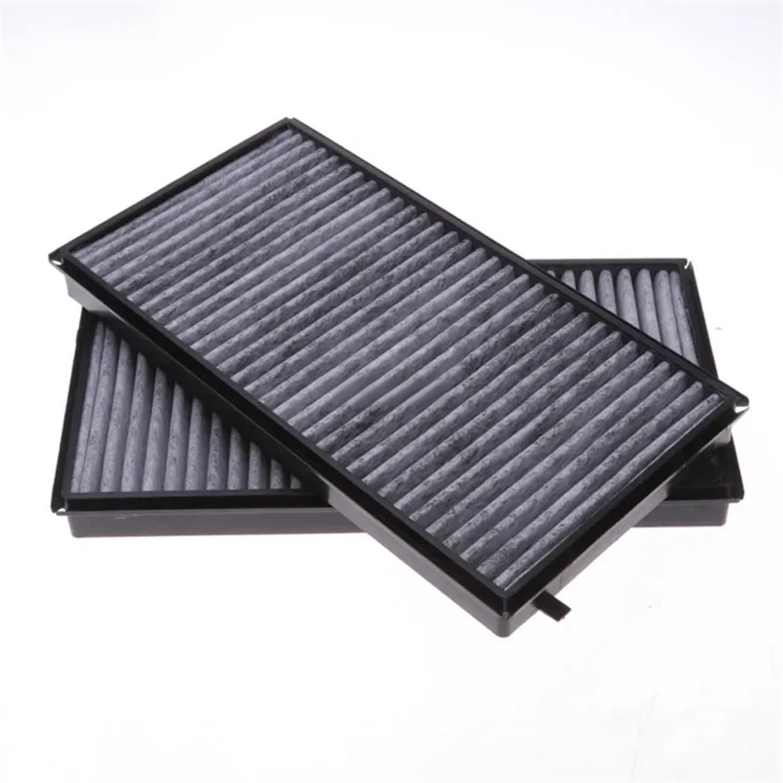EVERETTE 2Pcs Auto Kabine Klimaanlage Filter 64116921018 Fit for B-MW E65 E66 E67 730d ICH Li Ld 740 745d 750 760 Aktivkohle Filter von EVERETTE