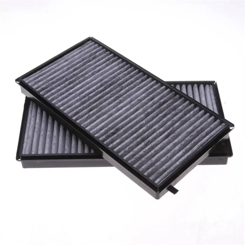 EVERETTE 2Pcs Auto Kabine Klimaanlage Filter 64116921018 Fit for B-MW E65 E66 E67 730d ICH Li Ld 740 745d 750 760 Aktivkohle Filter von EVERETTE