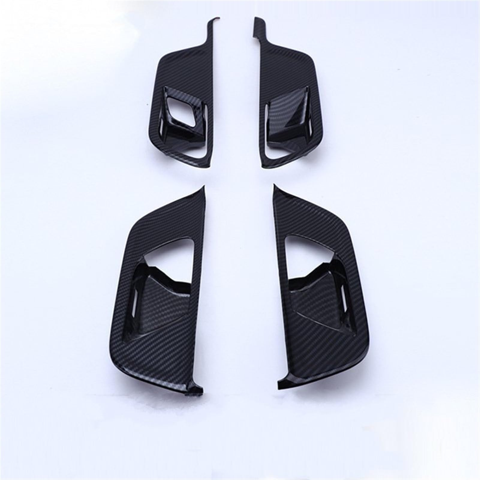 EVERETTE Fit for Mercedes Benz GLB 2020 4PCS Carbon Fiber ABS Chrom Auto Tür Innen Griff Schüssel Schutz Abdeckung Trim Formteile Auto Styling EVERETTE Fit for Mercedes Benz GLB 2020 4PCS Carbon Fiber ABS Chrom Auto Tür Innen Griff Schüssel Schutz Abdeckung Trim Formteile Auto Styling von EVERETTE