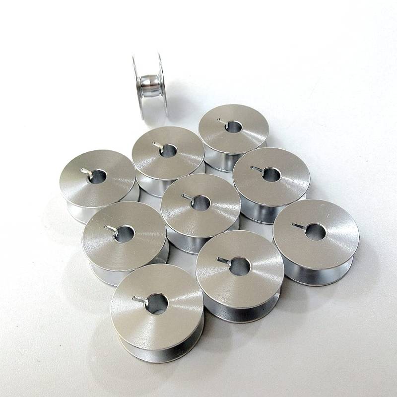 10 Stück 26 mm Aluminium-Spulen #0667 150803 für Durkopp Adler 667 867 868 von EVERNICE