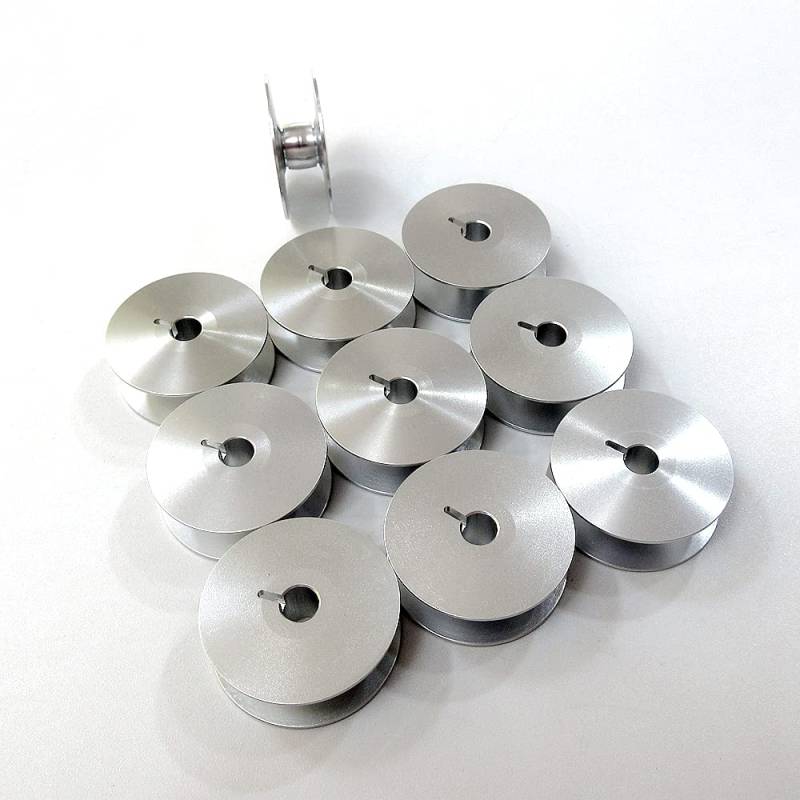 10 Stück 32 mm Aluminium-Spulen #0667 150803 für Durkopp Adler 667 867 868 von EVERNICE