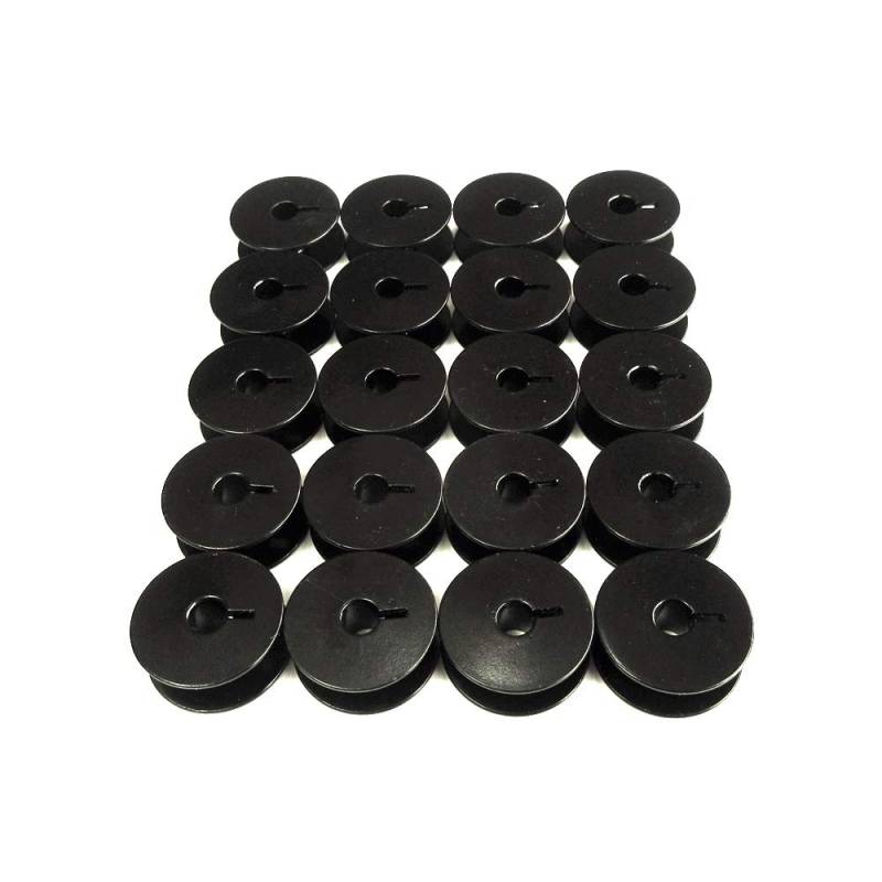 EVERNICE Metallspulen, 20 Stück, Schwarz, für PFAFF 541-546, 551-555, 591-596, 720, 748, 1240-1246, Adler 167, JUKI LS-341, LS-1340-1342, Spulen, Metall von EVERNICE