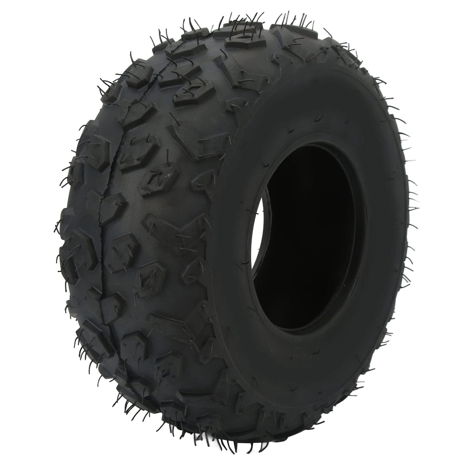 145/70‑6 Reifen, Gummi 6 Zoll 24 PSI Vorderrad Hinterrad Tubeless Reifen für 110 Cc Chinesische ATV Quad Go Karts 145/70‑6 Reifen, Gummi 6 Zoll 24 PSI Vorderrad Hinterrad Tubeless Reifen für 110 Cc Chinesische ATV Quad Go Karts von EVGATSAUTO