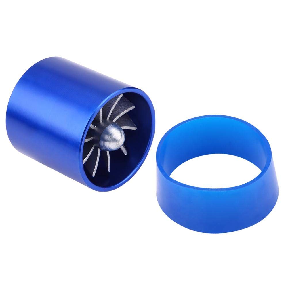 55mm Universal-Lufteinlass-Turbonator Einlüfter-Turbine Super-Ladegerät Gas Kraftstoffsparer Turbo-Lufteinlass-Turbonator mit Gummihalter 55mm Universal-Lufteinlass-Turbonator Einlüfter-Turbine Super-Ladegerät Gas Kraftstoffsparer Turbo-Lufteinlass-Turbonator mit Gummihalter von EVGATSAUTO