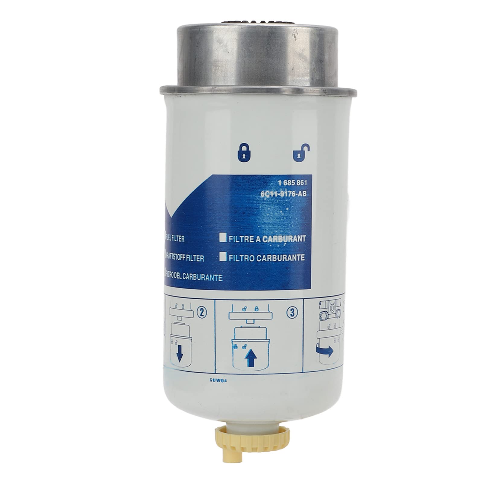 6C11 9176 AB 1685861 6c119155be 1685716 Kraftstofffilter-Kit, Kraftstofffilter Kraftstofffilterbaugruppe Ersatz für Transit 2.2 2.4 3.2 MK7 2006-2014 6C11 9176 AB 1685861 6c119155be 1685716 Kraftstofffilter-Kit, Kraftstofffilter Kraftstofffilterbaugruppe Ersatz für Transit 2.2 2.4 3.2 MK7 2006-2014 von EVGATSAUTO
