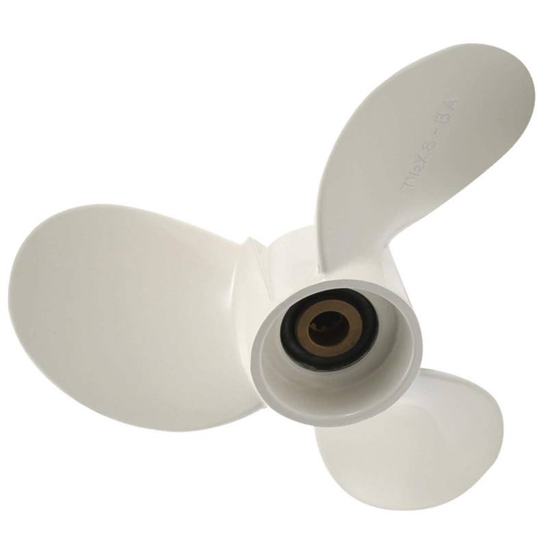 EVGATSAUTO 7 1/2 x 8 BA 3-Blatt-Aluminiumpropeller, Außenbordmotor für 4PS 5PS von EVGATSAUTO