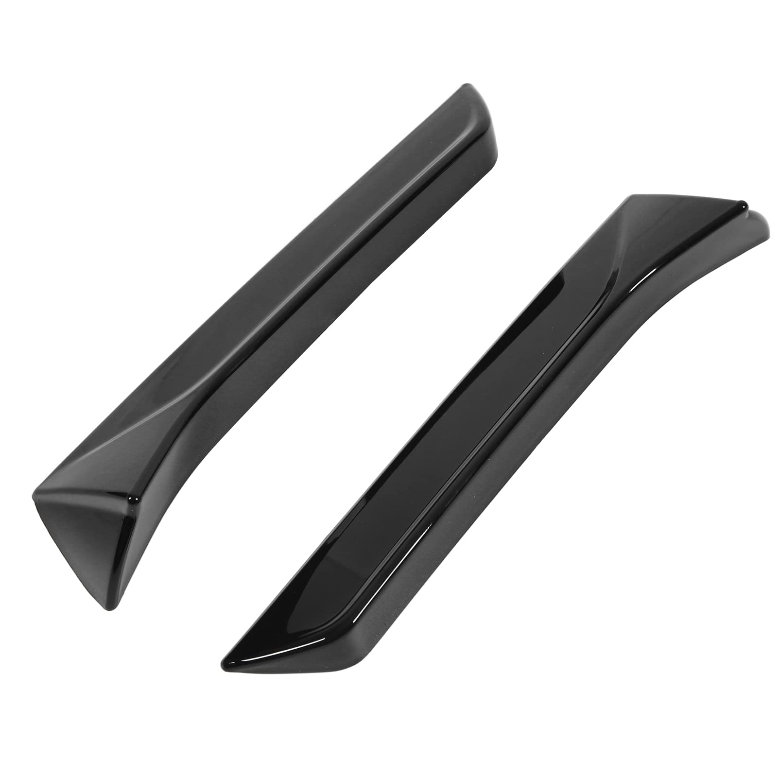 Auto Heckscheiben-Seitenspoiler, 2 Stück Heckscheiben-Seitensplitter Flügel Außenverkleidung Links Rechts Ersatz für SEAT 5F Mk3 MK3.5 2013 Bis 2021(Glänzend schwarz) von EVGATSAUTO