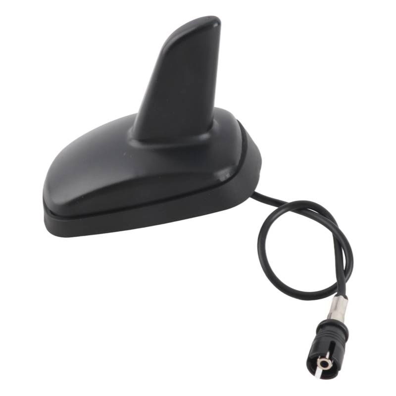 EVGATSAUTO Autoantenne, Haifischflossenform Autodach AM FM Radio Antenne Sport Antenne Schwarz von EVGATSAUTO
