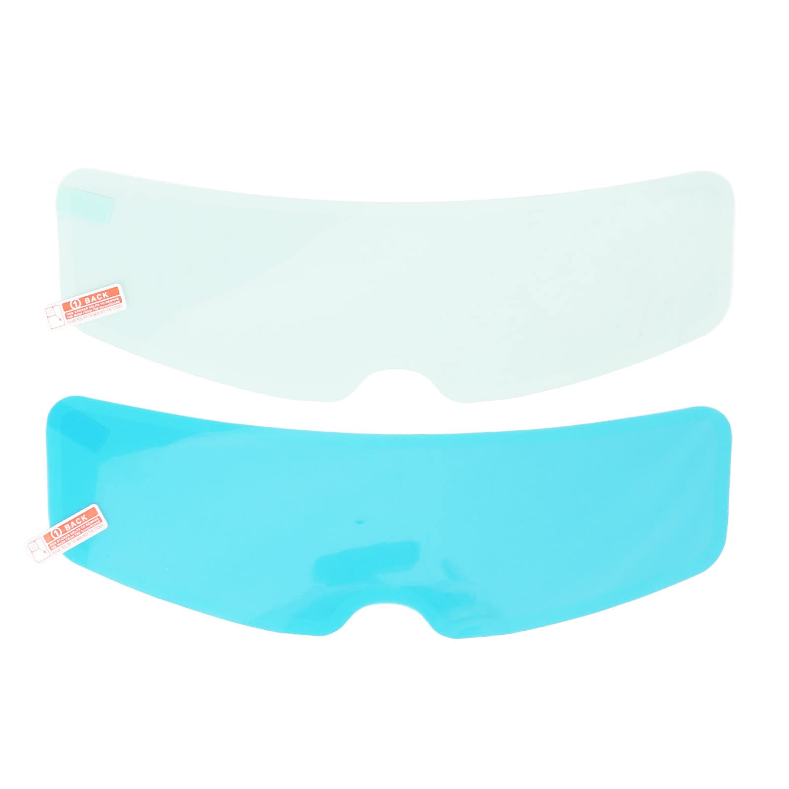 Helm-Regenschutz-Antibeschlagfolien-Set, 24,5 Cm/9,6 Zoll Motorradhelm-Regenschutz-Antibeschlag-Visierfolien-Set für Innen und Außen, Hohe Transparenz, Universell Helm-Regenschutz-Antibeschlagfolien-Set, 24,5 Cm/9,6 Zoll Motorradhelm-Regenschutz-Antibeschlag-Visierfolien-Set für Innen und Außen, Hohe Transparenz, Universell von EVGATSAUTO