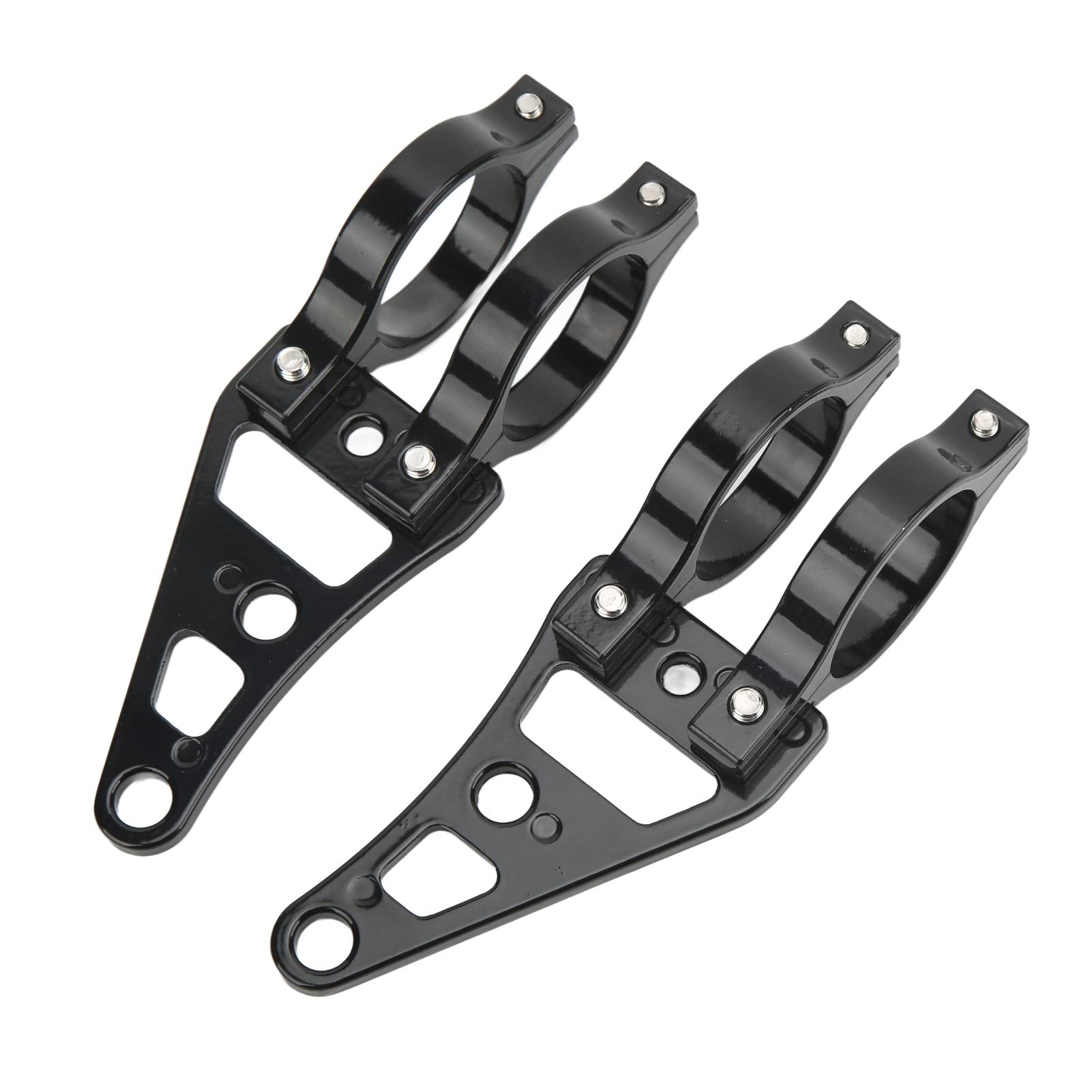 Motorrad-Scheinwerfer-Halterung, 2 Stück Gabel-Scheinwerfer-Halterung 41 Mm Motorrad-Scheinwerferhalter-Klemmen Motorrad-Scheinwerfer-Halterung, 2 Stück Gabel-Scheinwerfer-Halterung 41 Mm Motorrad-Scheinwerferhalter-Klemmen von EVGATSAUTO