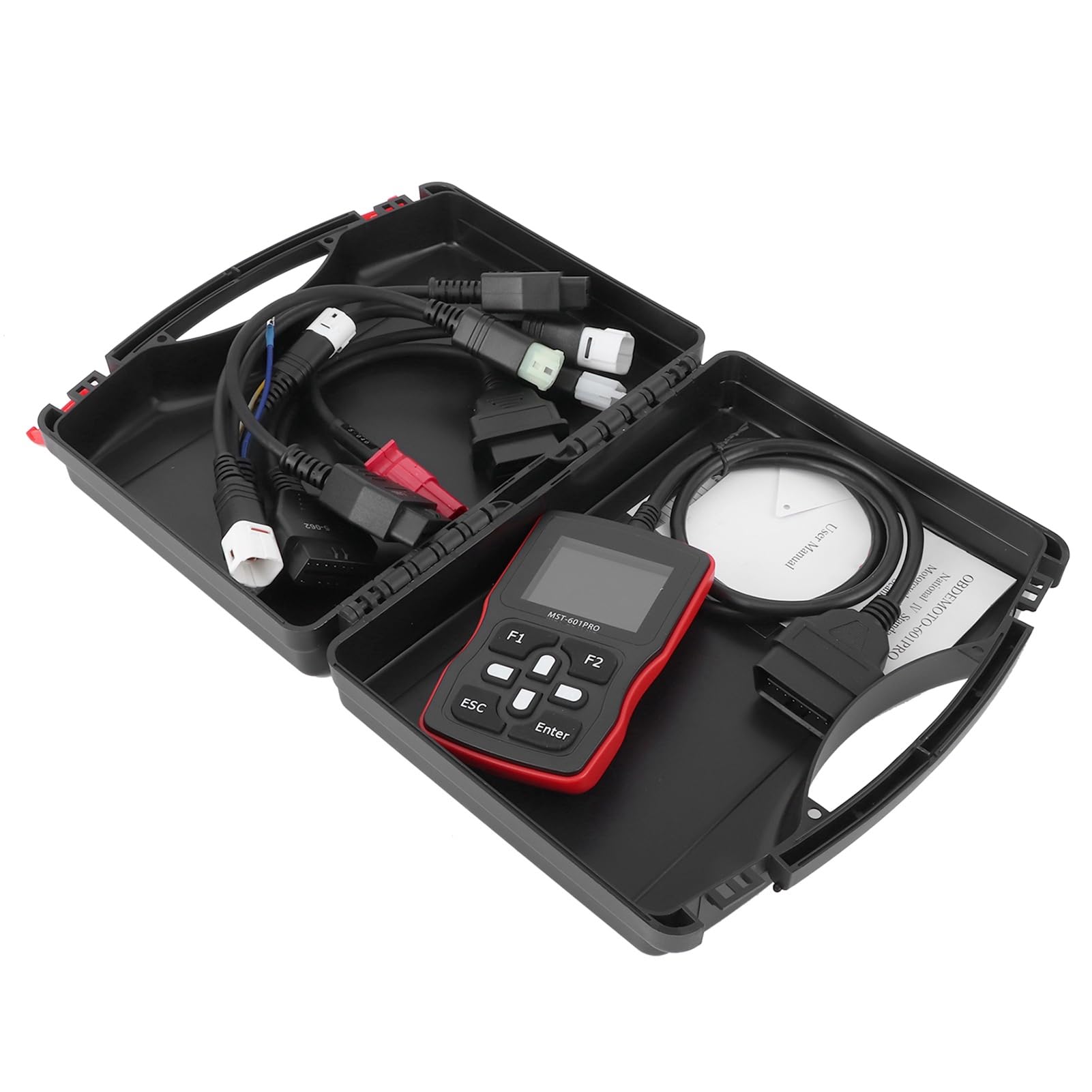 Motorrad obd2 Scanner obd2 Diagnostic diagnose kfz diagnosegerät, ABS Motorrad Fehlerdetektor, OBD2 Codeleser Kfz Diagnosewerkzeug Passend für alle Autos seit 1996 Motorrad obd2 Scanner obd2 Diagnostic diagnose kfz diagnosegerät, ABS Motorrad Fehlerdetektor, OBD2 Codeleser Kfz Diagnosewerkzeug Passend für alle Autos seit 1996 von EVGATSAUTO