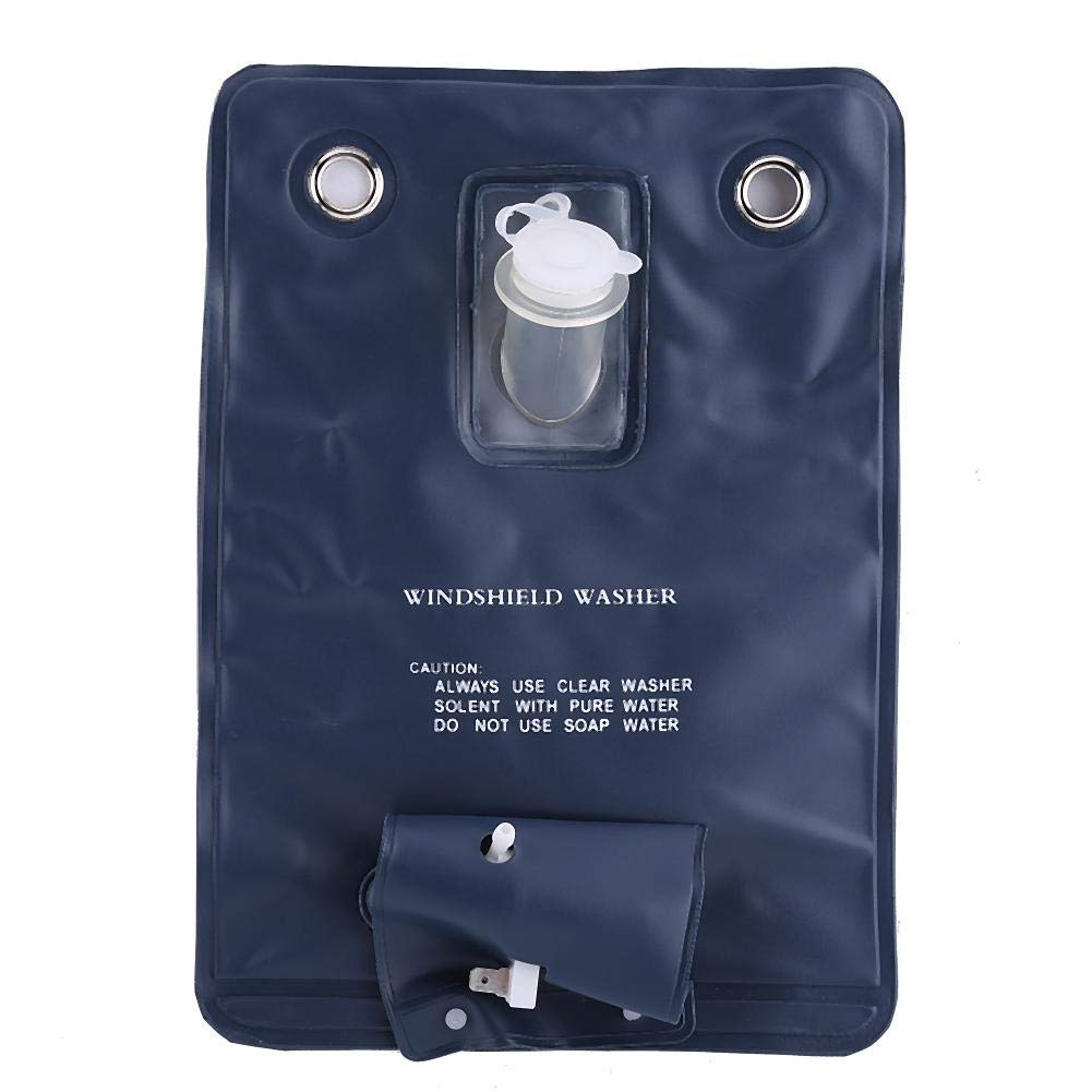 Pumpenbeutel-Kit für Scheibenwaschanlage, 12-V-Universal-Pumpenbeutel-Kit für Scheibenwaschanlage mit Jet-Button-Schalter für Autos von EVGATSAUTO