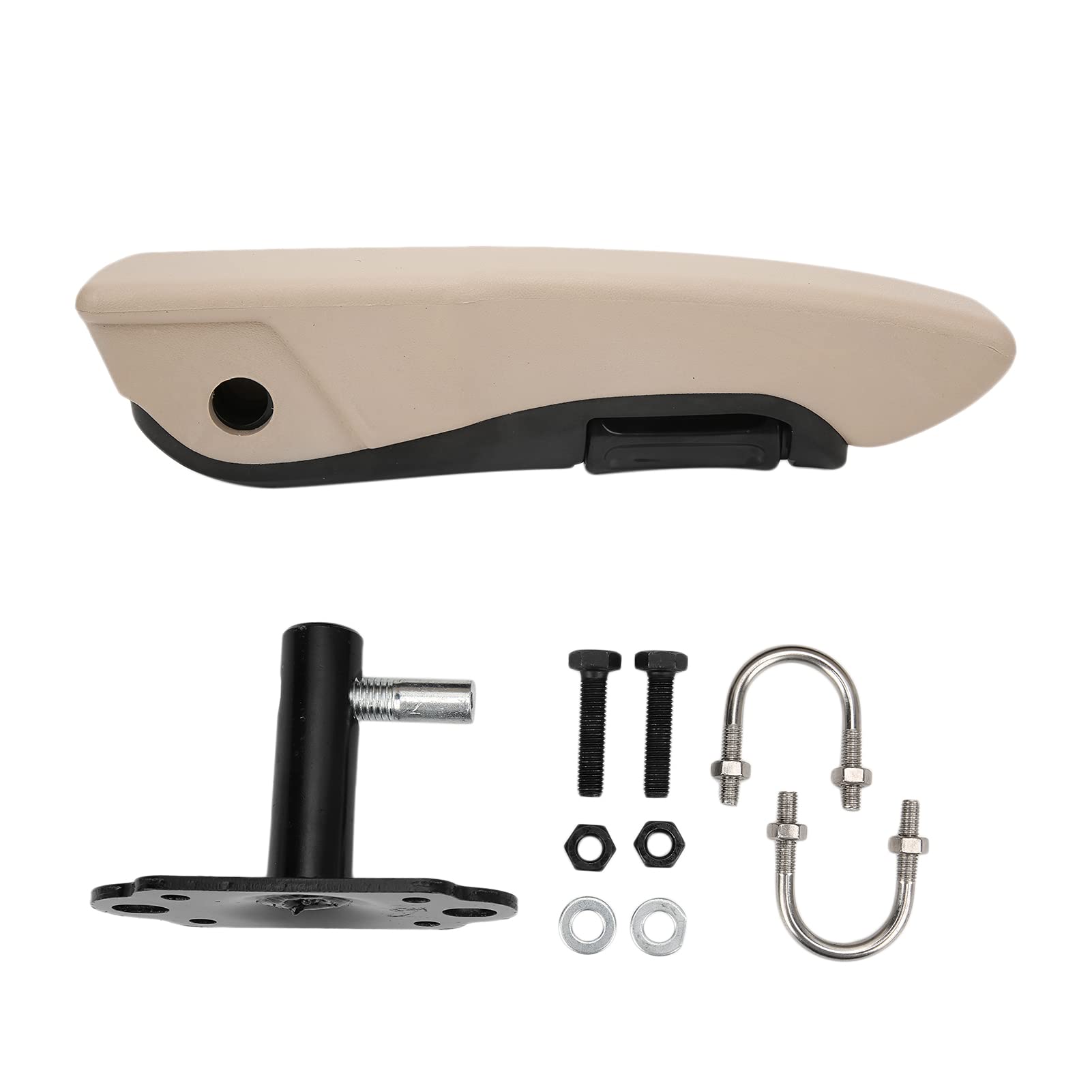 Sitzarmlehne, Verstellbare Autositzarmlehne Beige Linke Armlehne Universal für LKW Anhänger Sitzarmlehne, Verstellbare Autositzarmlehne Beige Linke Armlehne Universal für LKW Anhänger von EVGATSAUTO