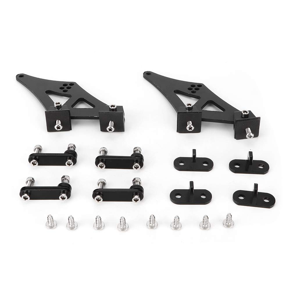 Spoilerhalterungen, 11 cm Universalauto CNC-Aluminiumlegierung Heckflügel Kofferraum Racing Heckspoiler Beine Halterungen Spoilerhalterungen, 11 cm Universalauto CNC-Aluminiumlegierung Heckflügel Kofferraum Racing Heckspoiler Beine Halterungen von EVGATSAUTO