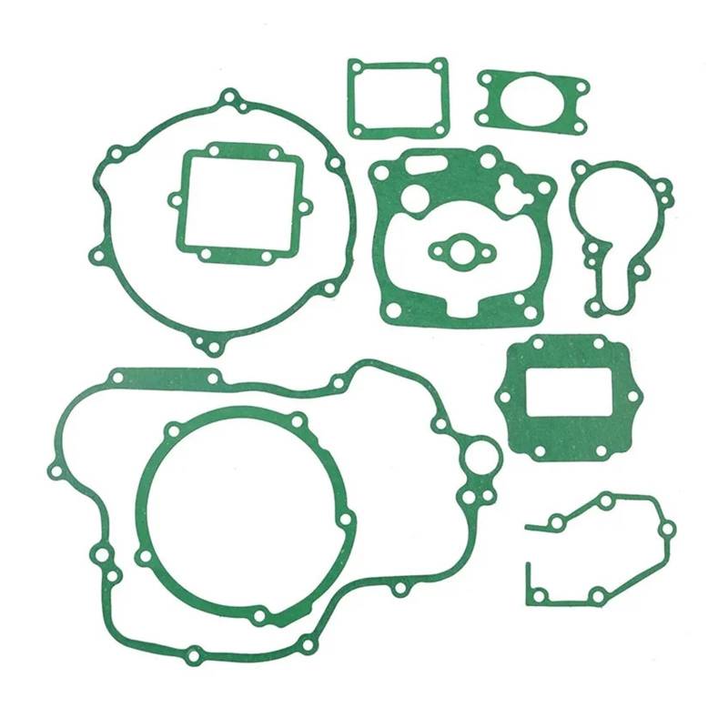 Motorrad Motoren Kurbelgehäuse Abdeckungen Zylinder Dichtung Kit for KX125 K1 K2 K3 2001-2002 KX 125 von EVJOSQDI