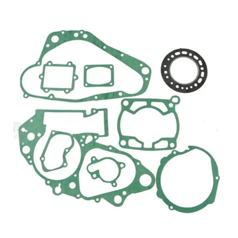 RMX 250 Motorrad Motor Kurbelgehäuse Kupplung Deckel Dichtung Zylinderkopf dichtung Kit for 1995-1998 von EVJOSQDI