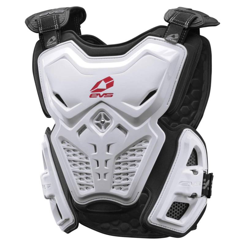 EVS Sports F2 Protector(Schwarz/Weiß, Größe Mittel) von EVS Sports