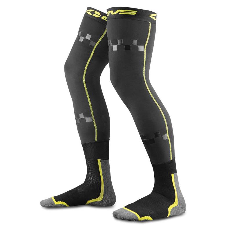 EVS Sports Fusion Knee Socks, Black, Größe Kid von EVS Sports