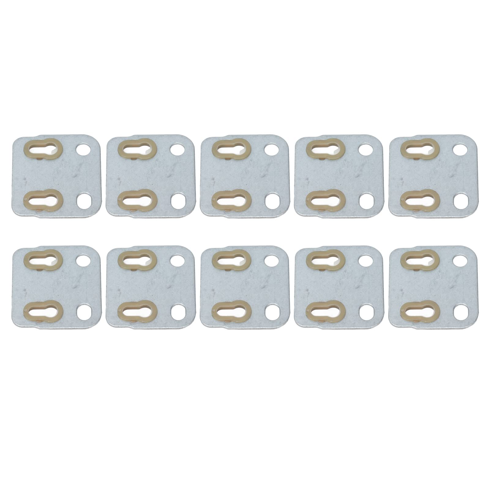 10 -pcs -Ventil -Druckstab -Führungsplatte Eisen -Kunststoff -Guides -Platten für 154F -Motor von EVTSCAN
