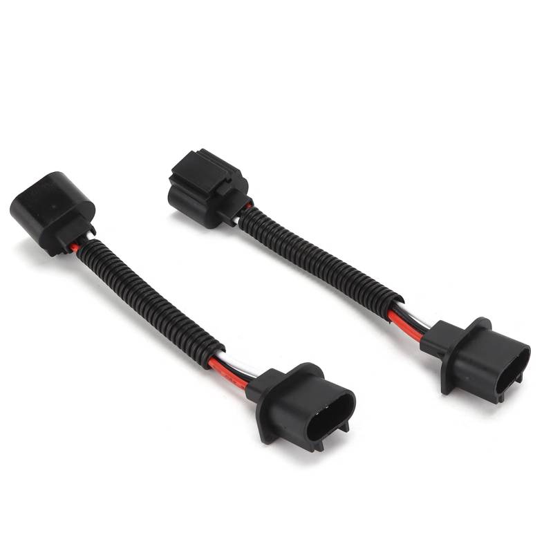 2 Stück ABS H13 9008 Stecker auf Buchse Kabelbaumadapter Für Autoscheinwerfer Nebelscheinwerfer Universal von EVTSCAN