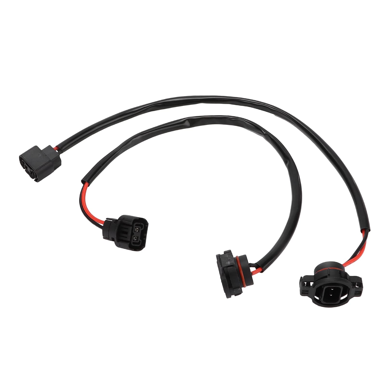 EVTSCAN 2 Stücke PVC Stecker auf Buchse Kabelbaum Universal Draht Stecker Adapter Für Auto Scheinwerfer Nebel Lichter 12V-24V EVTSCAN 2 Stücke PVC Stecker auf Buchse Kabelbaum Universal Draht Stecker Adapter Für Auto Scheinwerfer Nebel Lichter 12V-24V von EVTSCAN