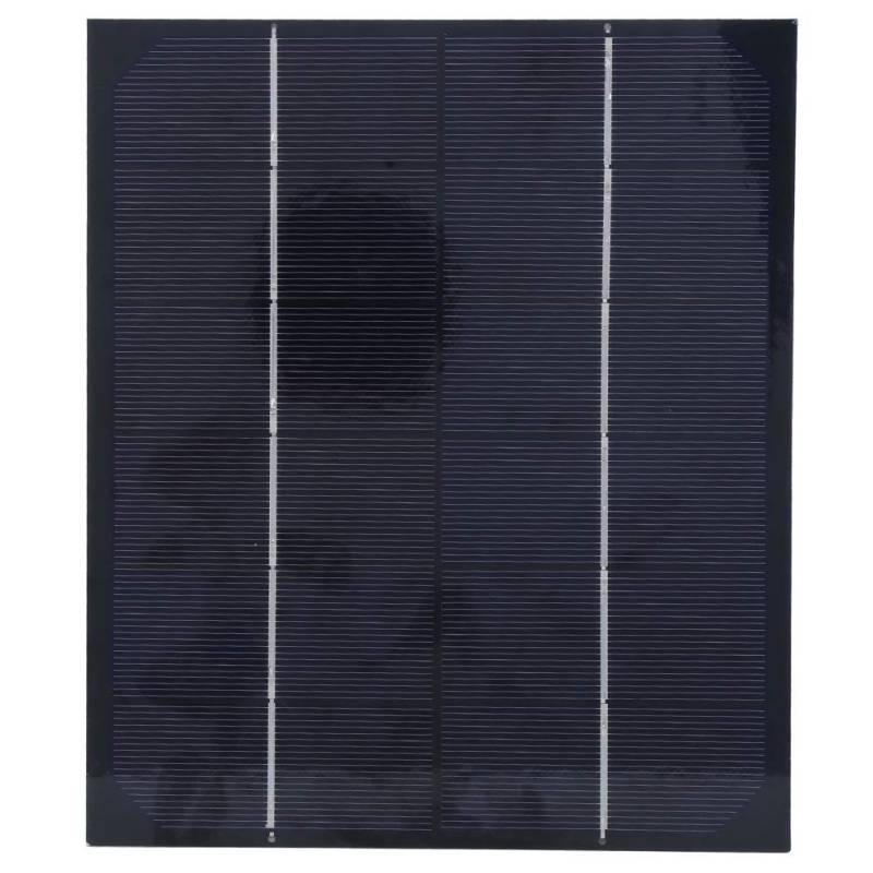 6W 6V monokristalline Silizium Solarpanel Außenladegerät Netzteil Mini Effiziente Energiesparung Mini Solar Kit Tragbarer Solargenerator für Outdoor Camping von EVTSCAN
