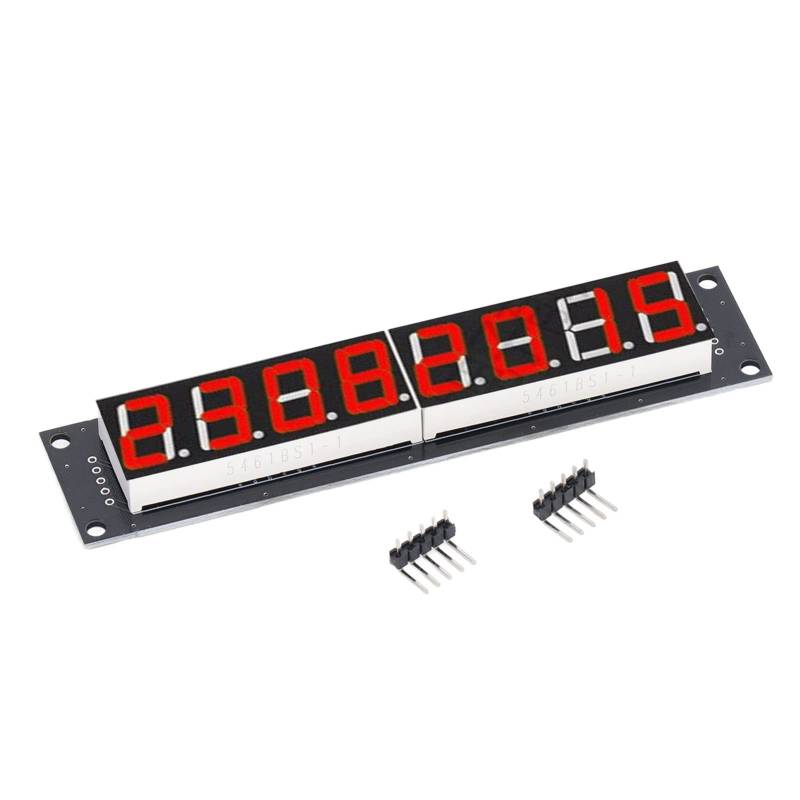 8 Ziffernrohr -LED -Anzeige Red Antriebschip 0,56in 7 Segmentmodul 5V von EVTSCAN