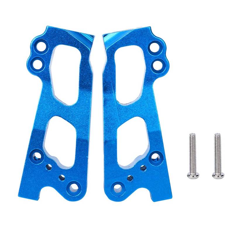 Aluminiumlegierung dunkelblauer Heck -Stoßturm RC -Zubehör stark und langlebig einfach zu installieren für Feiyue Wltoys WL 1/12 Upgrade -Teile von EVTSCAN