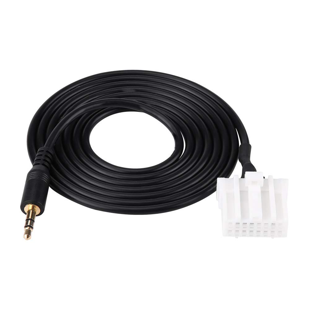 Auto-Audio-Aux-Kabel-Adapter, 3,5-mm-Klinken-CD-Schnittstelle Für Mazda 2 3 5 6 M3 M6 MX5 RX8 2006–2013 von EVTSCAN
