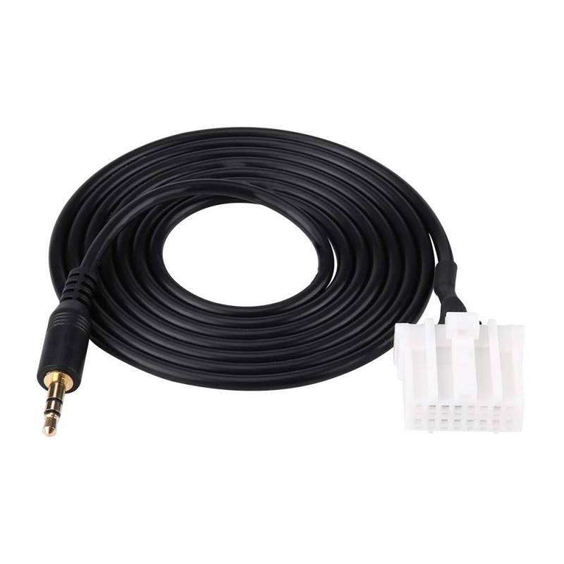 Auto-Audio-Aux-Kabel-Adapter, 3,5-mm-Klinken-CD-Schnittstelle Für Mazda 2 3 5 6 M3 M6 MX5 RX8 2006–2013 von EVTSCAN