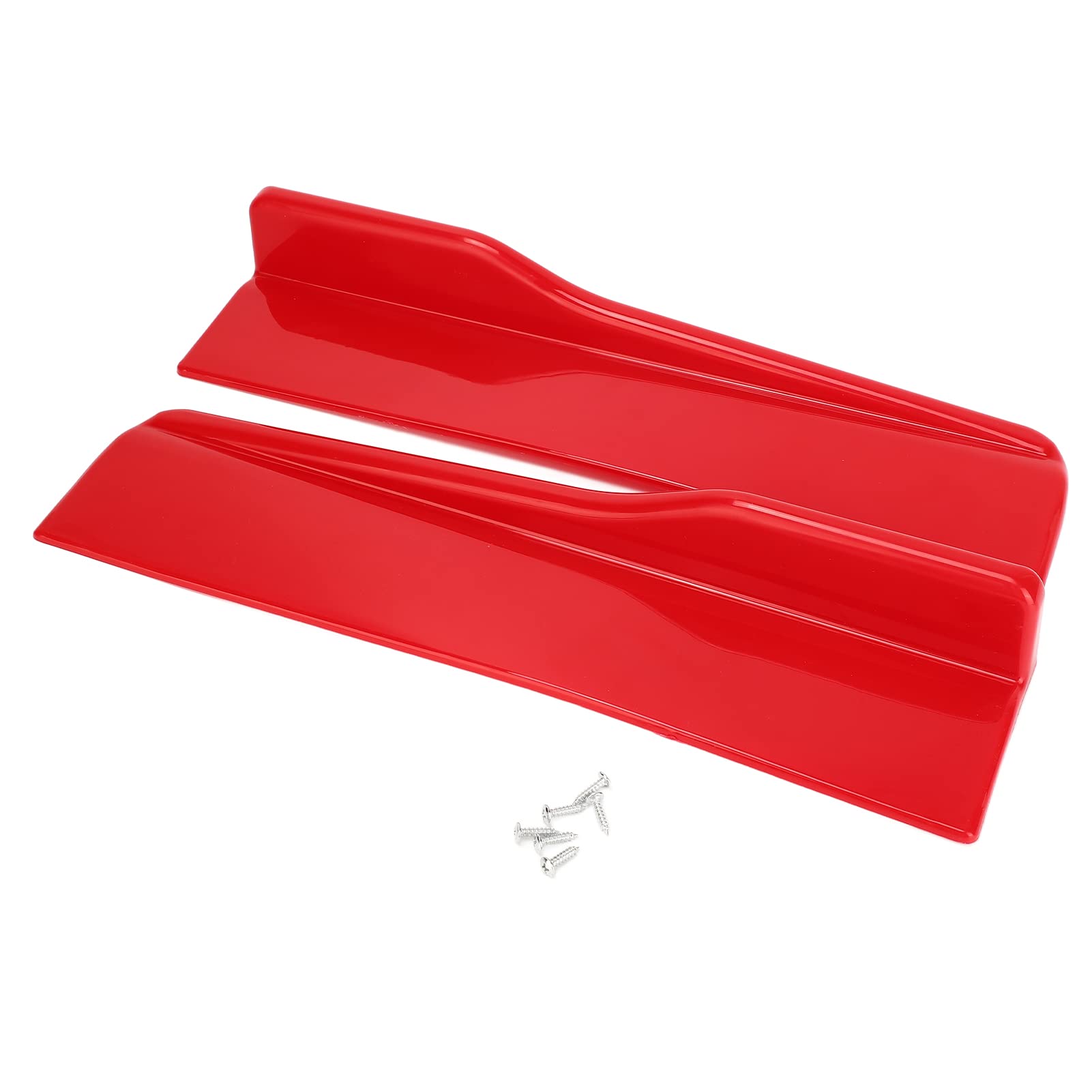Auto-Stoßstangenspoiler, 2 Stück Auto-Seitenschweller, kratzfest, Universal-Winglets, Diffusor-Splitter für Autos Auto-Stoßstangenspoiler, 2 Stück Auto-Seitenschweller, kratzfest, Universal-Winglets, Diffusor-Splitter für Autos von EVTSCAN