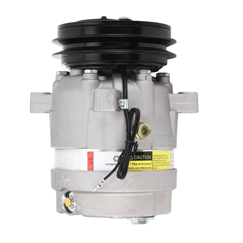 Baggerklimaanlage Kompressor 700651 Legierungstahl -Stahl -Wechselstrom -Kompressor -Ersatz für DH55 DH60 12V von EVTSCAN