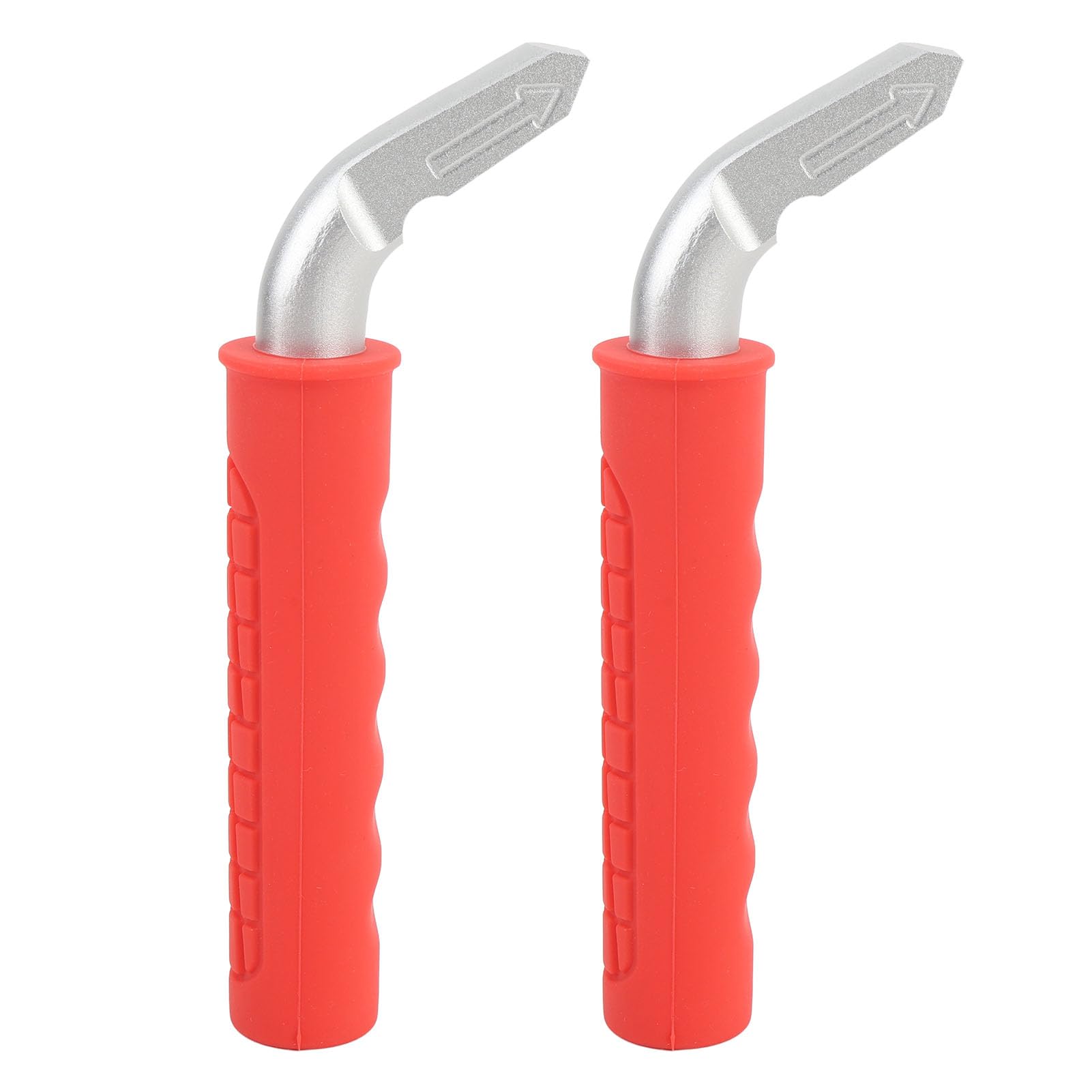 EVTSCAN Auto Türassistent -Griffe ohne Slip Silicon Grip Tragbare Automobil -Stützstange für sichere und unabhängige Eintritts- und Ausgangsausgang mit mittlerer Größe Limousinen SUVs 2pcs (Red) von EVTSCAN