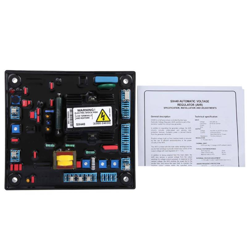 EVTSCAN SX440A automatische spannungsregler Controller Generator Ersatzteile mit überspannung Schutz Funktion hohe-qualität kondensatoren von EVTSCAN