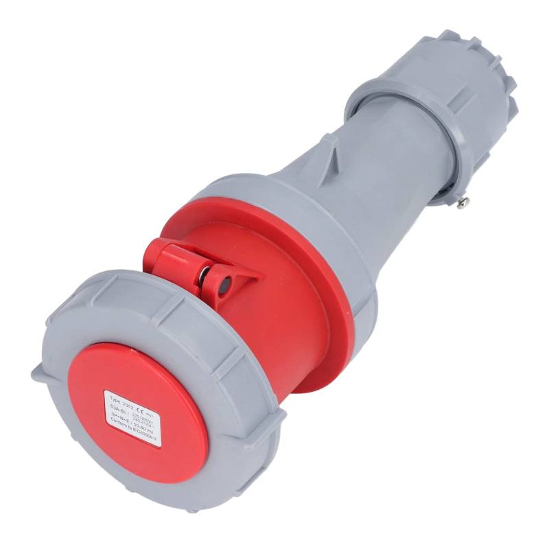 Industrial Power Connector IP67 Aviation Plug AC 220-380V/240‑415V 63A Nylon Messing 5 Pin 3p+N+E von EVTSCAN