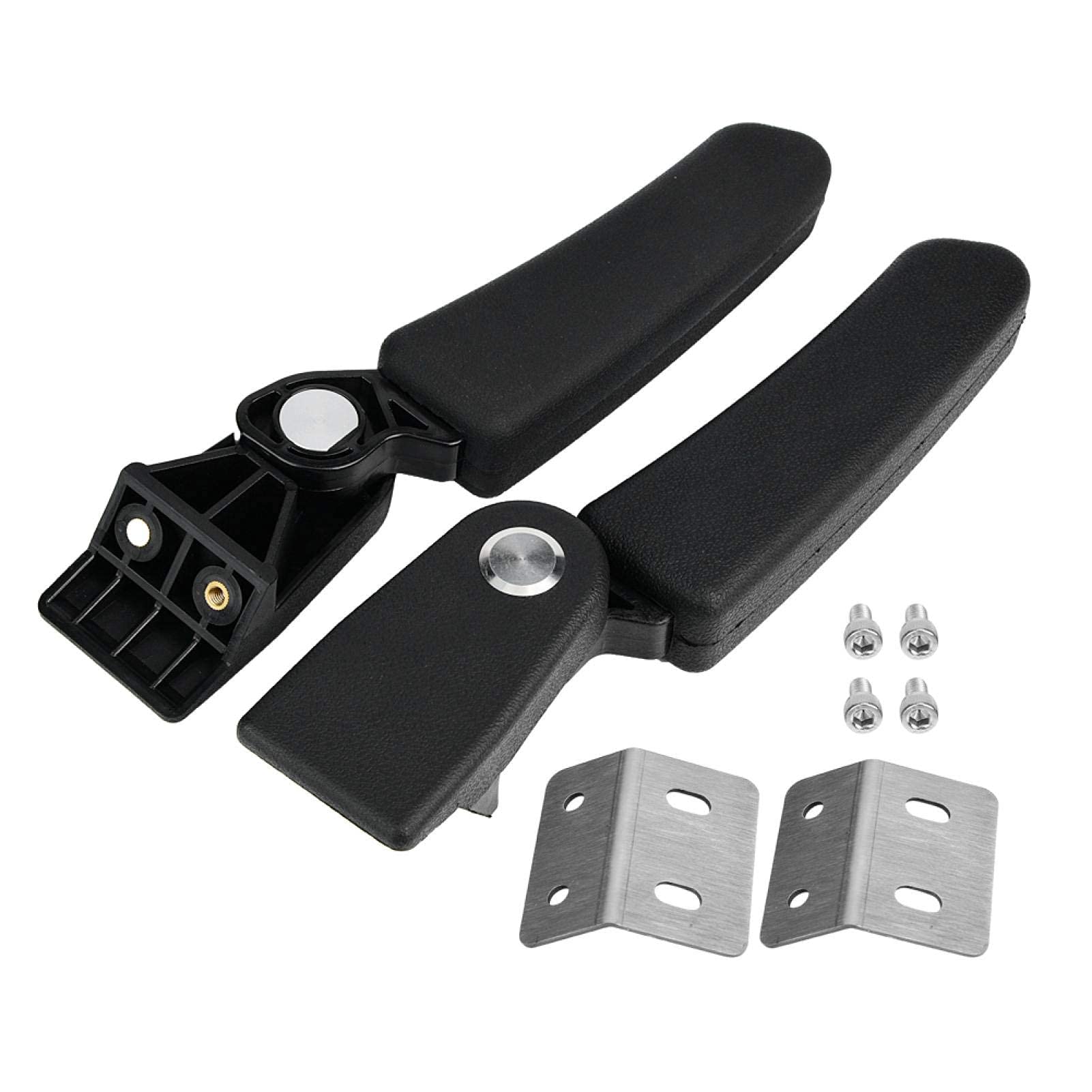 Motorrad-Rücksitz-Armlehnen-Kit Beifahrer-Klapp-Top-Case-Box 2-teilig Motorrad-Beifahrer-Rückklapp-Top-Case-Box Rücksitz-Armlehnen-Kit Motorrad-Rücksitz-Armlehnen-Kit Beifahrer-Klapp-Top-Case-Box 2-teilig Motorrad-Beifahrer-Rückklapp-Top-Case-Box Rücksitz-Armlehnen-Kit von EVTSCAN