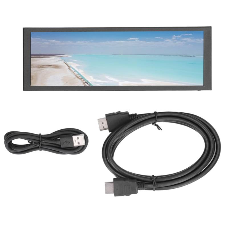 PC -Fall Sekundärbildschirm 7.9in TFT LCD -Temperaturmonitor Treiber frei 6h Härte für 4b (Touchscreen) von EVTSCAN