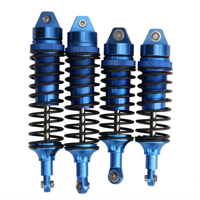 RC -Autoschockstrudeln Dämpfer Aluminiumlegierung 727 1/10 Blue 4PCS Set von EVTSCAN