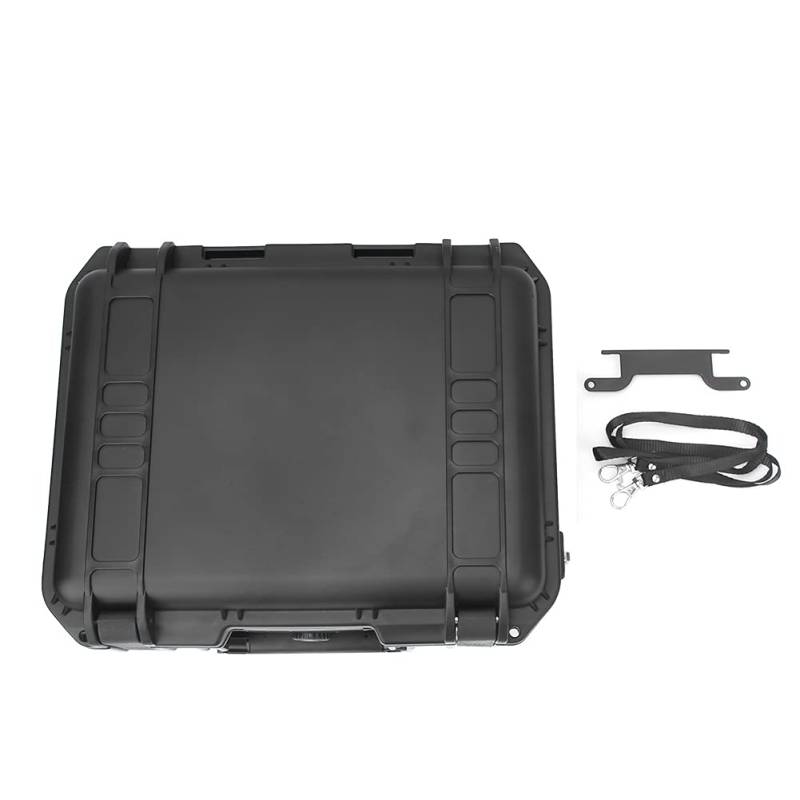WASSERDICHTE LAGERTASCHE TRAGBARER FALL MIT HÄNGEN STRAP FÜR MINI DRONE (Red inner lid) von EVTSCAN