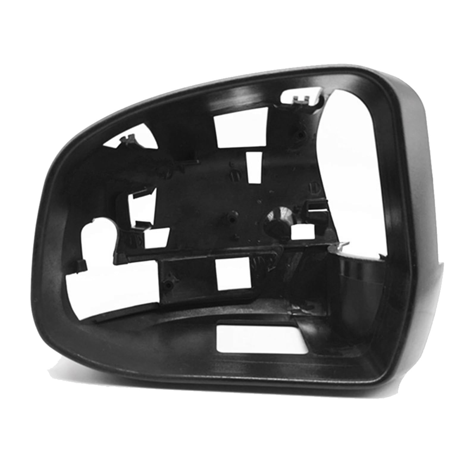 Außenspiegel-Abdeckrahmen, EVURU Seitenspiegelrahmenhalter for Ford Focus MK3 MK2 2008 2018, äußere Glasumrandung, Gehäuseverkleidung, links durch Loch ersetzen von EVURU